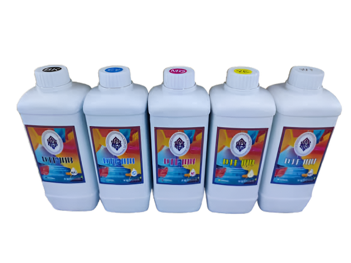 DTF INK BUNDLE 6 - 1000ML (1 Liter) Bottles