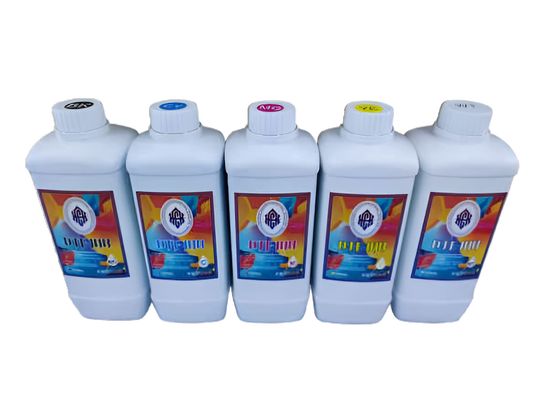 DTF INK BUNDLE 6 - 1000ML (1 Liter) Bottles